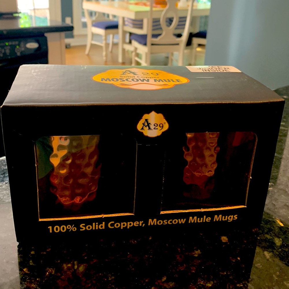 Moscow mule mugs New in Box